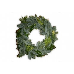Wreath from Nordmann tree branches - 1