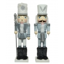2 Large light blue nutcrackers 89cm