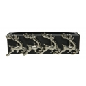 4 Silver napkin rings (deer)