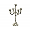 Silver aluminium chandelier