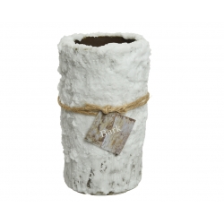 Frosted bark candle 20h
