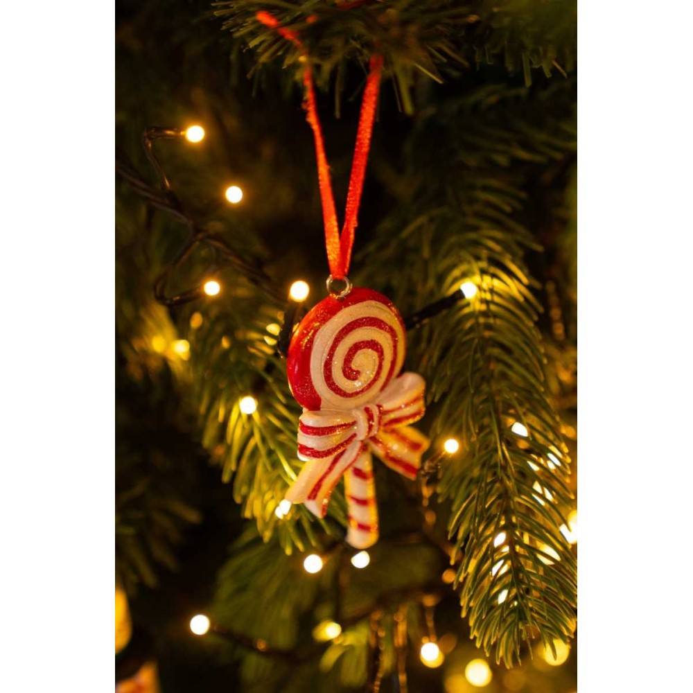 Landelijke kerst decoratie hanger - Pinecone apples | 70 cm | kerst versiering | Groen