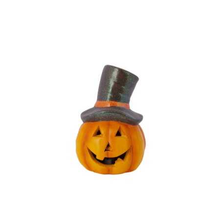 A cheerful orange pumpkin with a top hat and a wide, friendly grin. A cheerful orange pumpkin with a top hat and a wide, friendly grin.