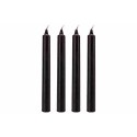 Set of 4 Black candles