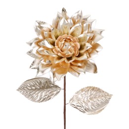 Gold metallic flower stem