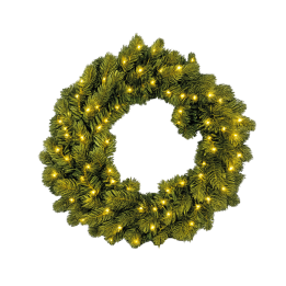 Roosevelt wreath LED
