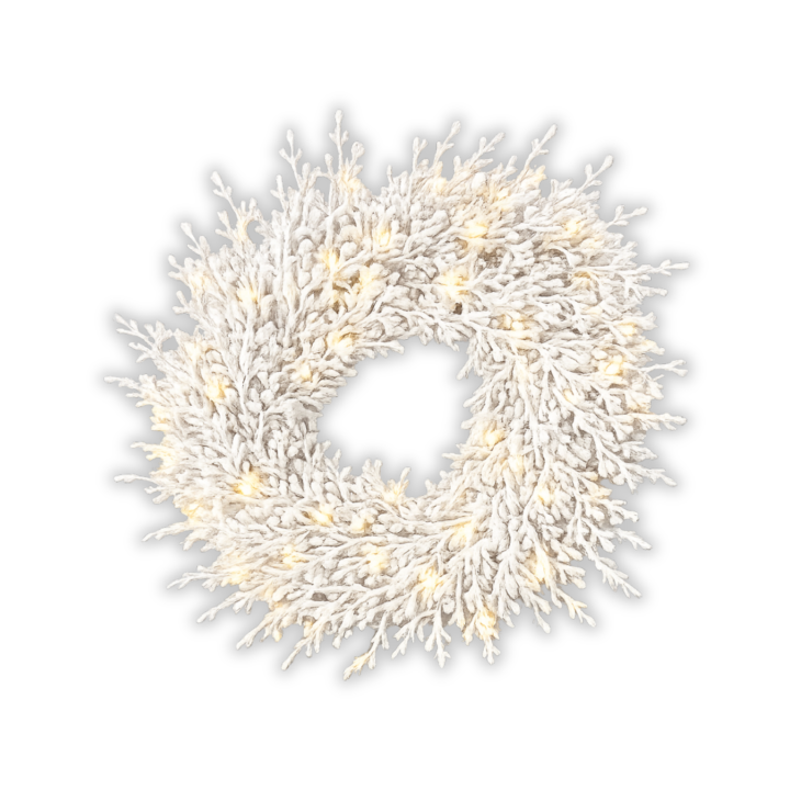 Oslo krans 60 cm LED