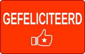 Gefeliciteerd