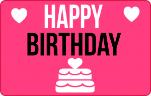 Happy Birthday heart